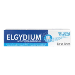 ELGYDIUM AntiPlaque - Antybakteryjna pasta do zębów z chlorheksydyną 75ml