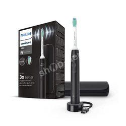 PHILIPS Sonicare Series 3100 Black HX3673/14 Szczoteczka soniczna do zębów z etui