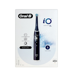 ORAL-B iO 6N Black Lava szczoteczka elektryczna magnetyczna z etui 