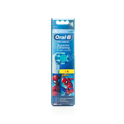 ORAL-B PRO Kids 3+ Spiderman Końcówki do szczoteczki elektrycznej dla dzieci 4 sztuki