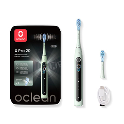 Oclean X PRO 20 Mint Szczoteczka soniczna z 2 końcówkami