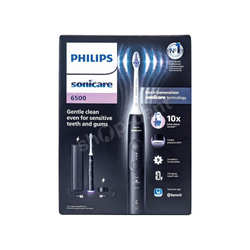 PHILIPS Sonicare 6500 Next Generation Black HX7411/02 Szczoteczka soniczna z etui podróżnym