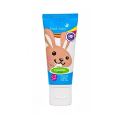 BRUSH-BABY Pasta dla dzieci jabłkowo-miętowa 0-3 lat 50ml
