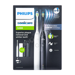 PHILIPS SONICARE HX7109/01 Next Generation 5300 DUO White/Black Zestaw dwóch szczoteczek sonicznych z etui