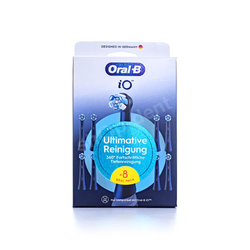 ORAL-B iO Ultimate Clean Black CBF-8 końcówki do szczoteczki elektrycznej ORAL-B iO czarne 8 sztuk