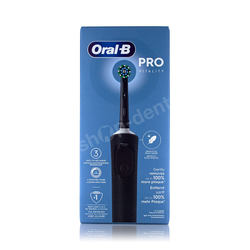 ORAL-B D103 Vitality PRO Protect X Clean Cross Action BLACK BOX Szczoteczka elektryczna z 3 trybami pracy