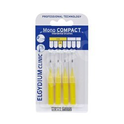 Elgydium Clinic Mono Compact ISO 2 (ŻÓŁTE) Fine - szczoteczki międzyzębowe 1,0 mm 4 sztuki