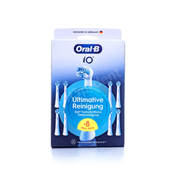 ORAL-B iO Ultimate Clean White CWF-8 końcówki do szczoteczki elektrycznej ORAL-B iO białe 8 sztuk