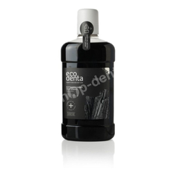 ECODENTA BLACK wybielający płyn płukania jamy ustnej z węglem aktywnym 500 ml