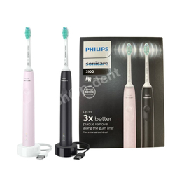 PHILIPS Sonicare Series 3100 Pink and Black HX3675/15 DWUAPK szczoteczek sonicznych do zębów różowa i czarna