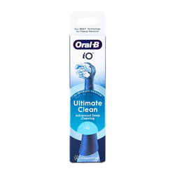 ORAL-B iO Ultimate Clean Black końcówki do szczoteczki elektrycznej ORAL-B iO czarne 4 sztuki