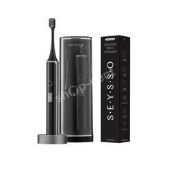 Zestaw SEYSSO Hypertech SUPERIOR Szczoteczka soniczna i pasta Carbon Black