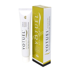 YOTUEL Pharma - Wybielająca pasta do zębów z witaminą B5 o współczynniku ścieralności 36 RDA 50ml