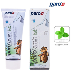 Paro Amin Kids - Pasta do zębów z organicznym fluorem dla dzieci 0-6 lat 75 ml