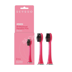 SEYSSO Color Professional Paradise Pink końcówki do szczoteczki sonicznej 2 sztuki
