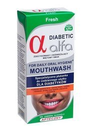 ALFA Diabetic FRESH specjalistyczny płyn do płukania jamy ustnej dla diabetyków 200 ml