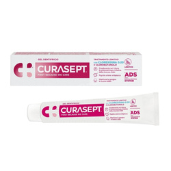 CURASEPT ADS720 Soothing Chlorobutanol - Pasta do zębów z chlorheksydyną na dziąsła łagodząca 75 ml