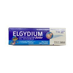ELGYDIUM Junior - Pasta do zębów o smaku gumy do żucia dla dzieci w wieku 7-12 lat 50 ml
