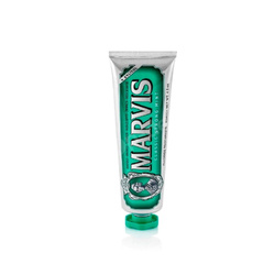Marvis Classic Strong Mint - Intensywnie miętowa pasta do zębów w stylu retro 85ml