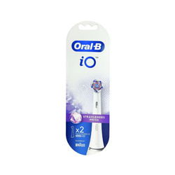 ORAL-B iO Radiant White końcówki do szczoteczki elektrycznej ORAL-B iO białe 2 sztuki