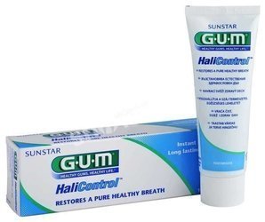 Sunstar GUM HaliControl - Pasta do zębów przywracająca świeży oddech 75ml