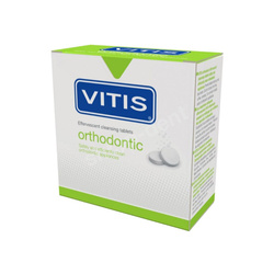 Vitis Orthodontic Tabletki do czyszczenia aparatu ortodontycznego 32 sztuki