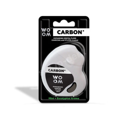 WOOM Carbon+ Nić dentystyczna pęczniejąca z węglem aktywnym 30m