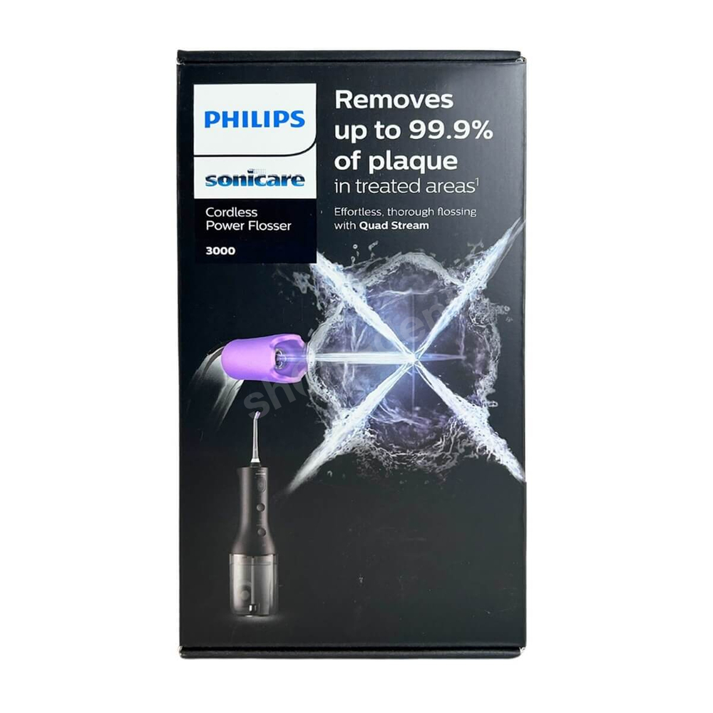 PHILIPS Sonicare HX3826/33 Power Flosser 3000 BLACK irygator do zębów