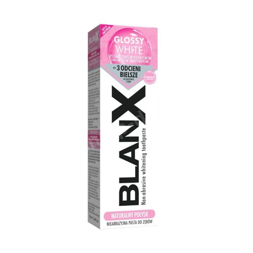 BLANX Glossy White wybielająca pasta do zębów 75 ml