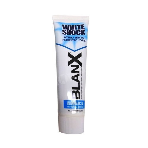 BLANX White Shock - Wybielająca pasta do zębów aktywowana światłem 75ml [OSTATNIE SZTUKI]