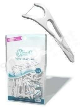 Cleanpik Angle Flosspicks - Niciowykałaczki z wygodnym uchwytem 30 szt