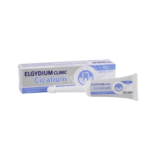 ELGYDIUM Clinic Cicalium stomatologiczny żel na afty z aplikatorem 8 ml