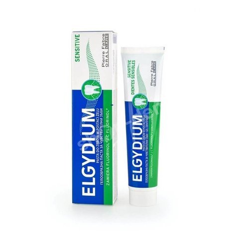 ELGYDIUM Sensitive - Pasta do zębów wrażliwych 75 ml