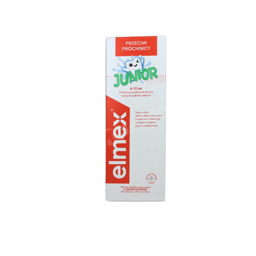 ELMEX Junior  - Płyn do płukania ust dla dzieci w wieku 6-12 lat 400 ml