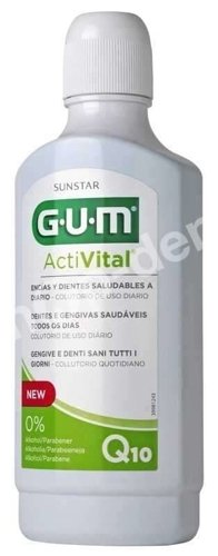 GUM Butler 6060 ActiVital - Płyn do płukania ust na dziąsła (500 ml)