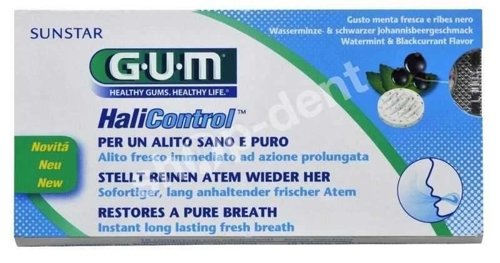 GUM Butler HaliControl - Tabletki odświeżające oddech 10szt.
