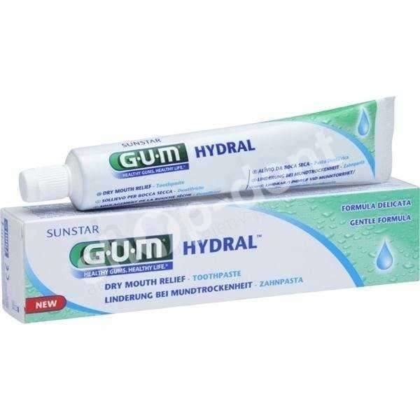 GUM Sunstar Butler Hydral - Pasta do zębów na suchość w jamie ustnej 75ml