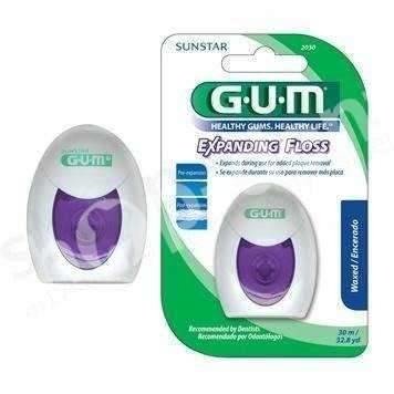Gum Expanding Floss 2030 - Nić dentystyczna 30m
