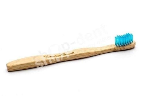 Humble Brush Ultra Soft - ekologiczna szczoteczka do zębów dla dzieci z miękkim włosiem (niebieska) [OSTATNIE SZTUKI]