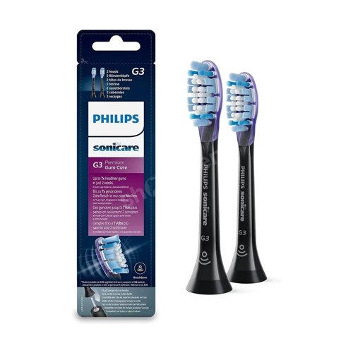 Końcówki PHILIPS Sonicare Premium Gum Care G3 Black HX9052/33 2 szt. do szczoteczki sonicznej Philips