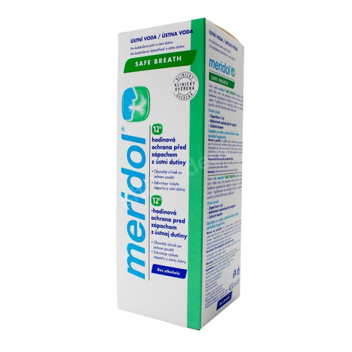 MERIDOL Halitosis Pewność oddechu - Płyn na nieświeży oddech 400 ml