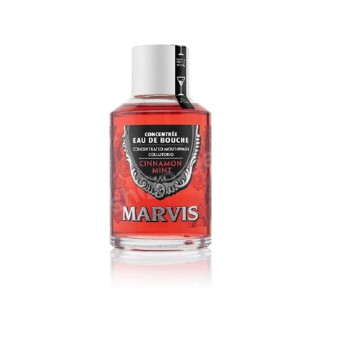 Marvis Cinnamon Mint - Koncentrat płynu do płukania jamy ustnej o smaku mięty i cynamonu 120 ml