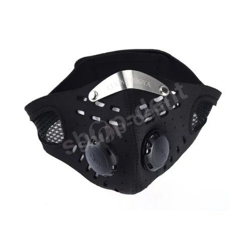 Maska antysmogowa i 5 filtrów wymiennych [OSTATNIE SZTUKI]