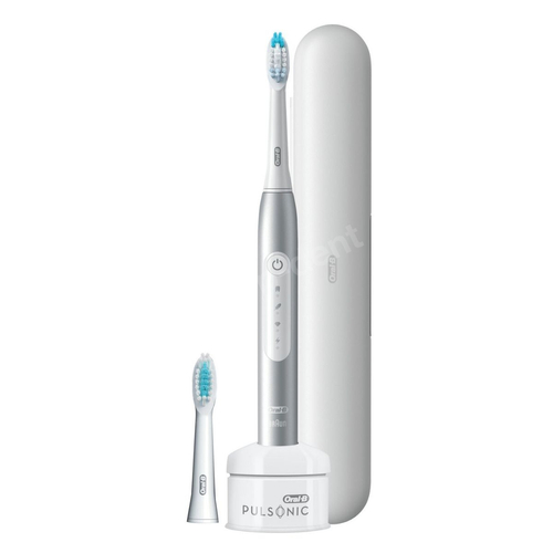 ORAL-B Pulsonic Slim Luxe 4500 Platinum kompaktowa szczoteczka soniczna z etui podróżnym