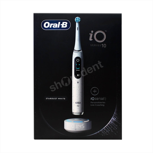 ORAL-B iO 10 Stardust White szczoteczka elektryczna magnetyczna z etui podróżnym