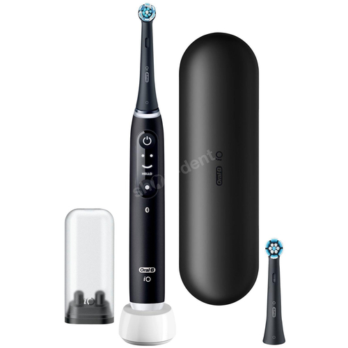 ORAL-B iO 6 Black Lava szczoteczka elektryczna magnetyczna + etui podróżne