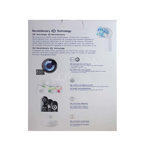 ORAL-B iO 7S White Special Edition szczoteczka elektryczna magnetyczna + akcesoria