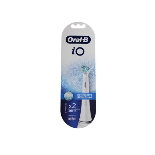 ORAL-B iO Ultimate Clean White końcówki do szczoteczki elektrycznej ORAL-B iO białe 2 sztuki