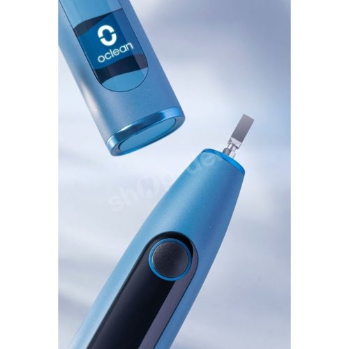 Oclean X10 Smart niebieska szczoteczka soniczna z interaktywnym, kolorowym wyświetlaczem