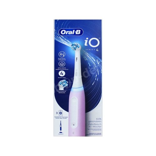 Oral-B iO 4 Lavender szczoteczka elektryczna magnetyczna w kolorze lawendowym